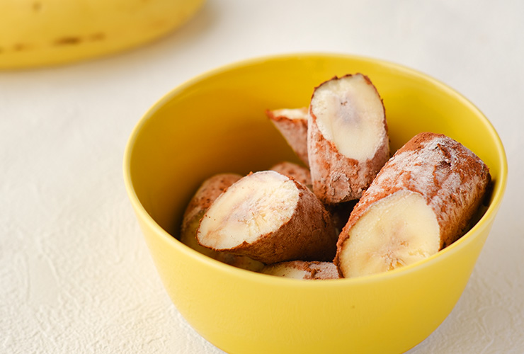 冷凍バナナビターココア味