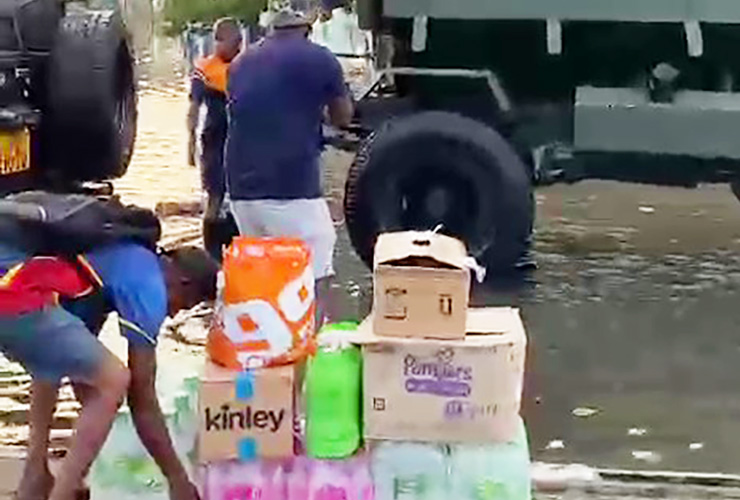 スリランカ豪雨報告